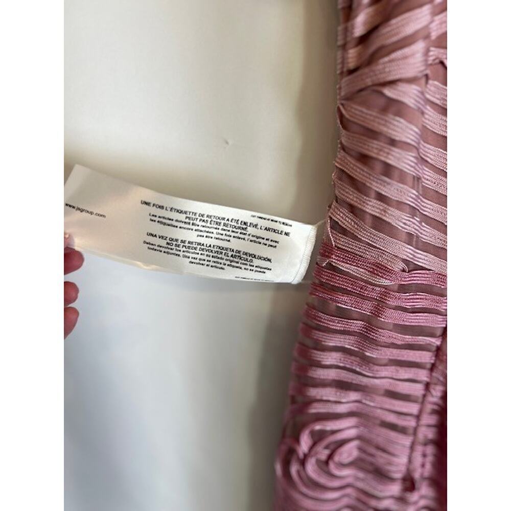 JS Collections Ombre Soutache Short Sleeve Cocktail Dress sz 12 MSRP $238 - Picture 5 of 9